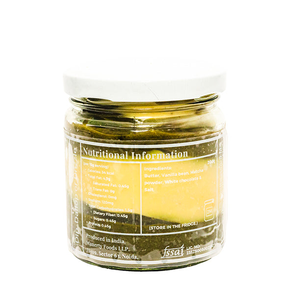 Matcha & White Chocolate Butter