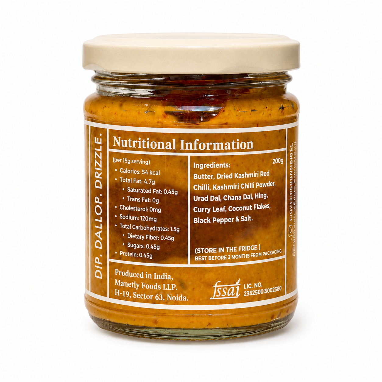 Ghee Podi Butter
